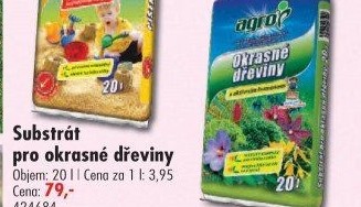 Substrát pro okrasné dřeviny Agro
