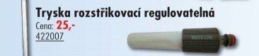 Tryska rozstřikovací na hadici J.A.D. Tools