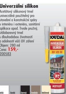 Univerzální silikon Soudal