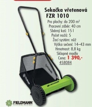 Vřetenová sekačka Fieldmann FZR 1010