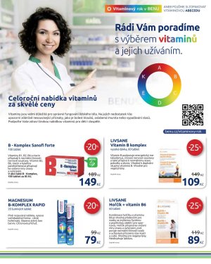 akční leták BENU Lékárna 1.7.2021-31.8.2021
