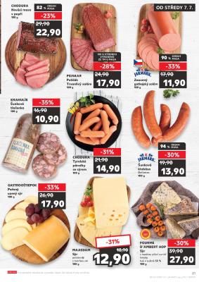 akční leták Kaufland 7.7.2021-13.7.2021