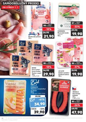 akční leták Kaufland 7.7.2021-13.7.2021