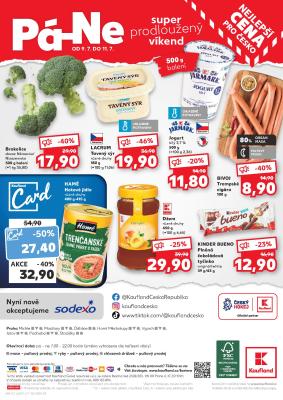 akční leták Kaufland 7.7.2021-13.7.2021