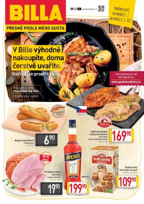 akční leták BILLA 5.7.2021-8.8.2021