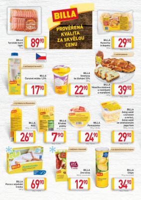 akční leták BILLA 5.7.2021-8.8.2021