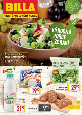 akční leták BILLA 5.7.2021-8.8.2021