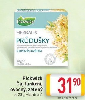 Čaj funkční Herbalis Pickwick