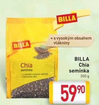 Chia semínka Billa
