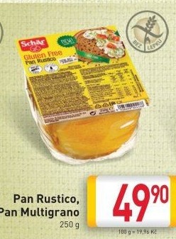 Chléb bez lepku Pan Rustico Schär