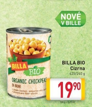 Cizrna bio Billa