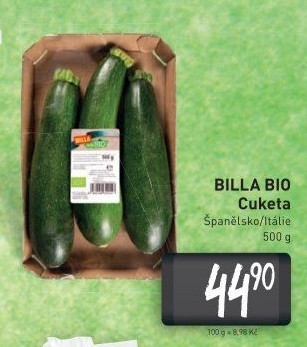 Cuketa Naše Bio Billa