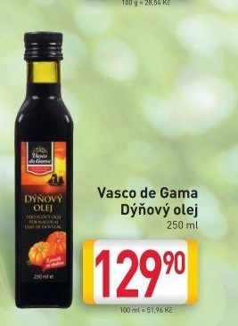 Dýňový olej Vasco de Gama