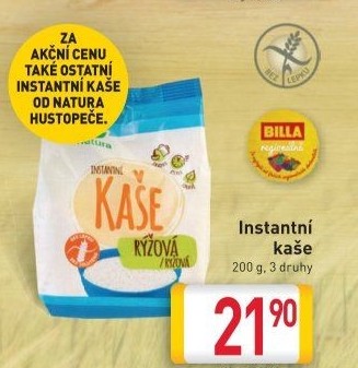 Instantní kaše Natura