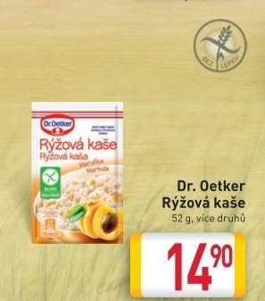 Kaše rýžová bez lepku Dr. Oetker