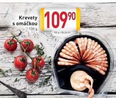 Krevety v omáčce