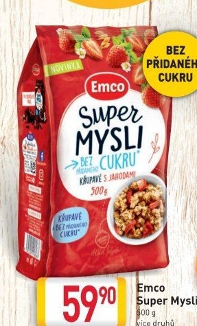 Müsli Super Mysli Emco
