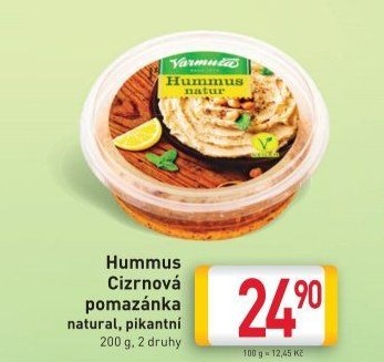 Pomazánka Hummus Varmuža