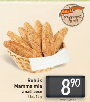 Rohlík Mamma mia