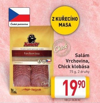 Salám Vrchovina Kmotr