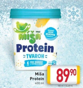 Zmrzlina proteinová v kelímku Míša