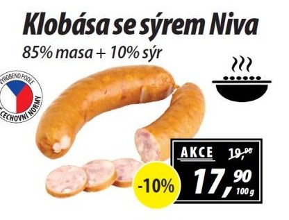 Klobása s nivou