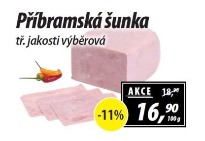 Šunka výběrová příbramská