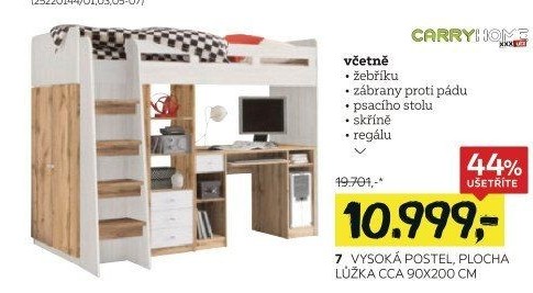 VYSOKÁ POSTEL