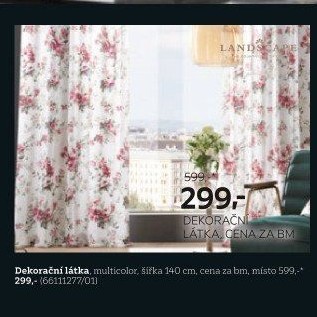 DEKORAČNÍ LÁTKA