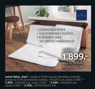 LETNÍ DEKA