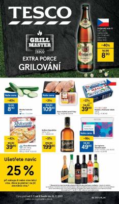 akční leták Tesco 7.7.2021-13.7.2021