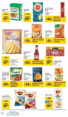 akční leták Tesco 7.7.2021-13.7.2021