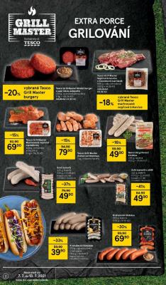 akční leták Tesco 7.7.2021-13.7.2021