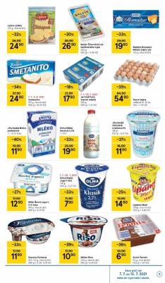 akční leták Tesco 7.7.2021-13.7.2021