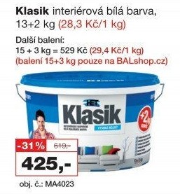 Interiérová barva Het Klasik