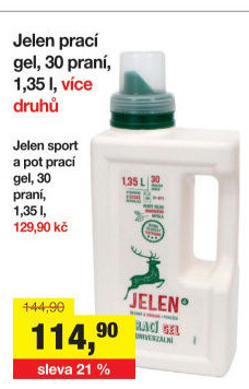 Prací gel Jelen