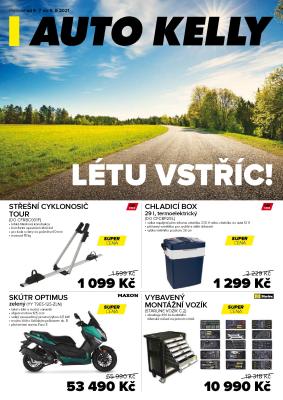 akční leták Auto Kelly 6.7.2021-9.8.2021