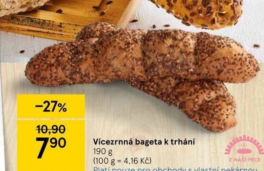 Bageta vícezrnná