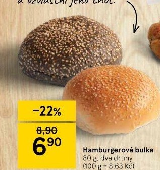 Bulka na hamburger