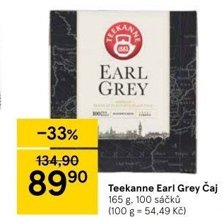 Černý čaj Earl Grey Teekanne