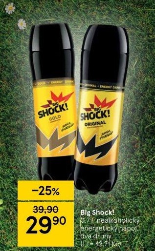 Energetický nápoj Big Shock