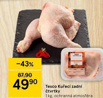 Kuřecí čtvrtky Tesco