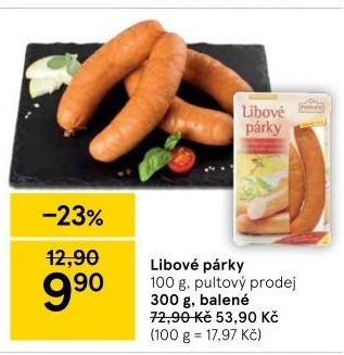 Párky libové