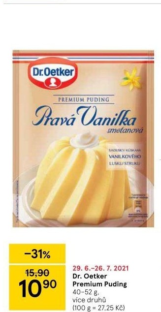 Pudink Premium Dr. Oetker