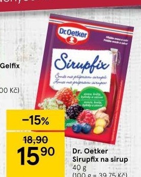 Sirupfix Dr. Oetker