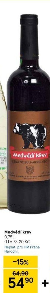 Vína Medvědí krev
