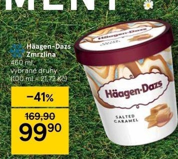 Zmrzlina v kelímku Häagen-Dazs