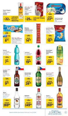 akční leták Tesco 7.7.2021-13.7.2021