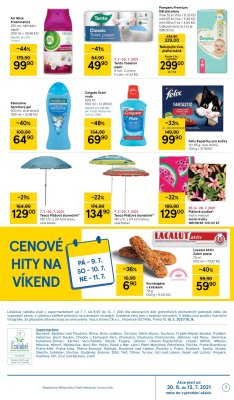 akční leták Tesco 7.7.2021-13.7.2021