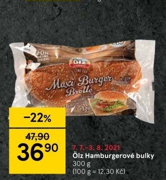 Bulky na hamburger Ölz